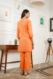 Netose Orange Relaxed Fit Co-ord Set