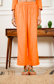 Netose Orange Relaxed Fit Co-ord Set