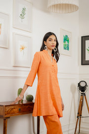 Netose Orange Relaxed Fit Co-ord Set