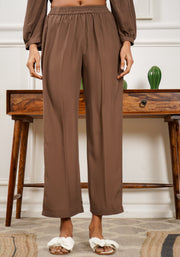 Netose Brown Relaxed Fit Co-ord Set