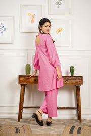 Netose Pink Relaxed Fit Co-ord Set