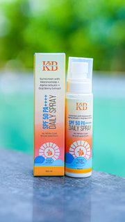 DAILY SPRAY SPF 50 PA++++ Sunscreen with Niacinamide + Alpha Arbutin Goji Berry Extract