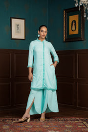 Netose Turquoise Kurta Set