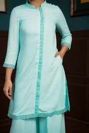 Netose Turquoise Kurta Set