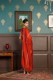 Netose Rust Orange Embellished Kurta Set W/o Dupatta