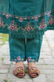 Netose Blue Kurta Set with Dupatta