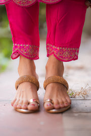 Netose Pink Orange Ombre Suit Set