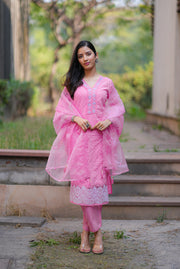 Netose Cotton pink suit