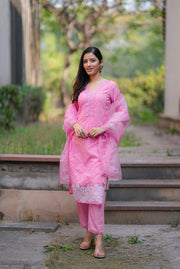 Netose Cotton pink suit