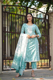 Netose Cotton Straight kurta set