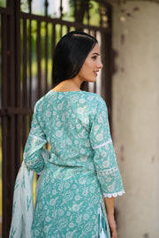 Netose Cotton Straight kurta set