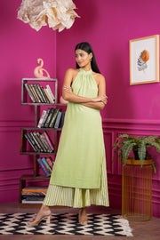 Netose Green Kurta Set